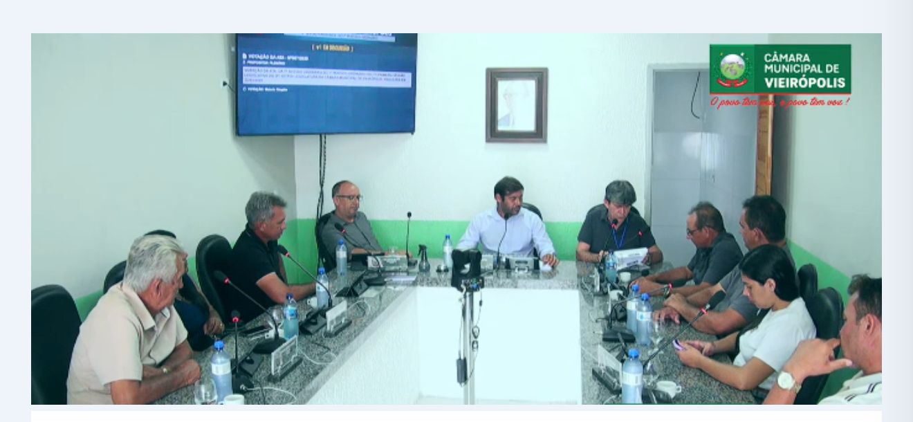 Câmara Municipal de Vieirópolis aprova múltiplos requerimentos em sessão ordinária
