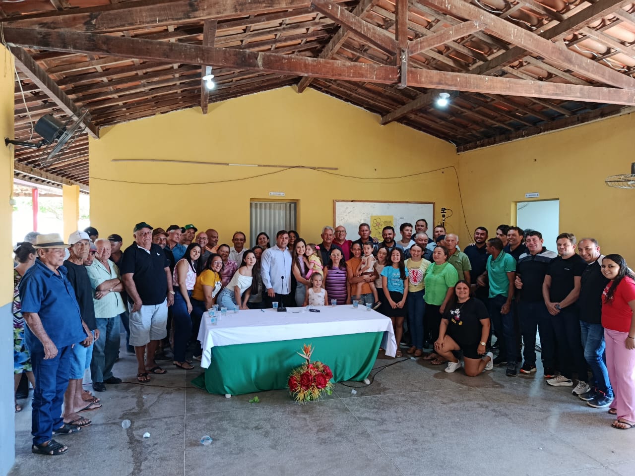 Câmara Municipal de Vieirópolis realiza sessão itinerante na comunidade Cachoeira.